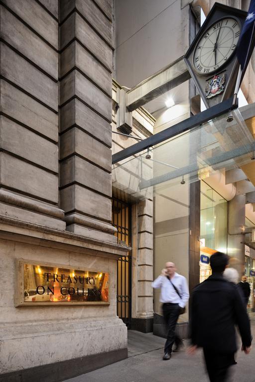 Hotel Treasury On Collins Melburne Exterior foto